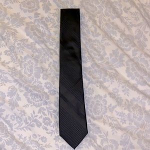 Apt. 9 Striped Black Tie